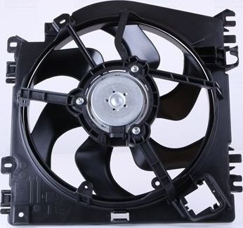 Вентилятор радиатора двигателя (в сборе) Nissens (полимерный материал). Артикул 85598
