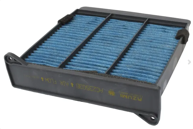 Фильтр салона MITSUBISHI LANCER/OUTLANDER -07 угольный антибактериальный (Azumi). Артикул AC23503B