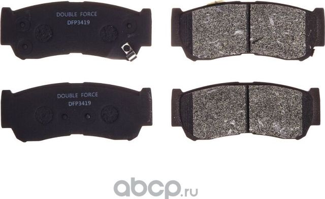 Колодки тормозные дисковые Double Force Double Force. Артикул DFP3419