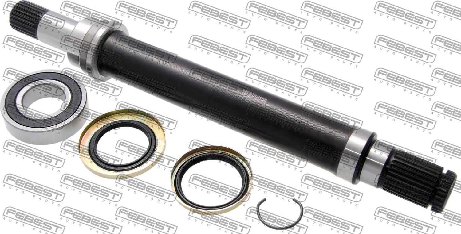 Полуось (привод в сборе, приводной вал) Febest. Артикул 1512-001