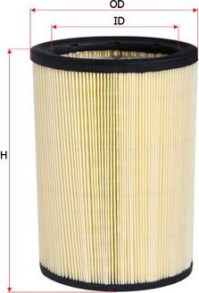 Воздушный фильтр Sakura. Артикул A-1862