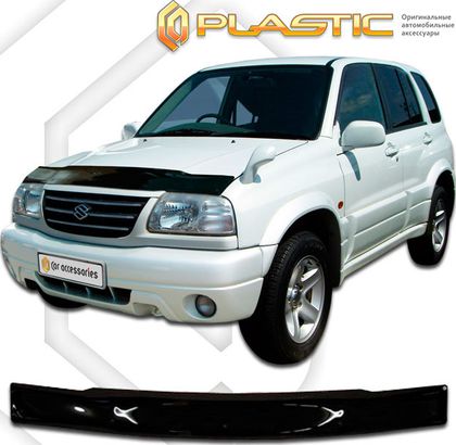 Дефлектор СА Пластик для капота (Classic черный) Suzuki Escudo 1997-2005. Артикул 2010010102616