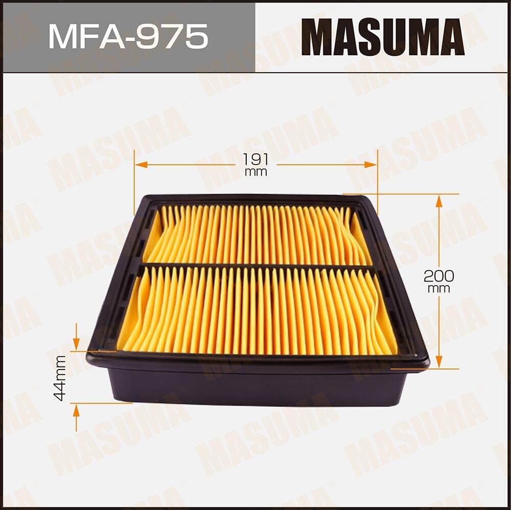 Воздушный фильтр Masuma. Артикул MFA-975