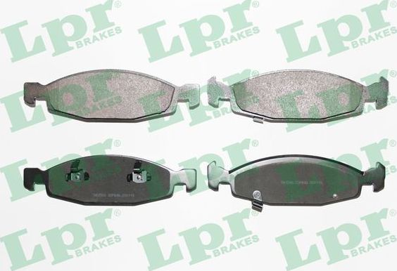 Тормозные колодки LPR. Артикул 05P840