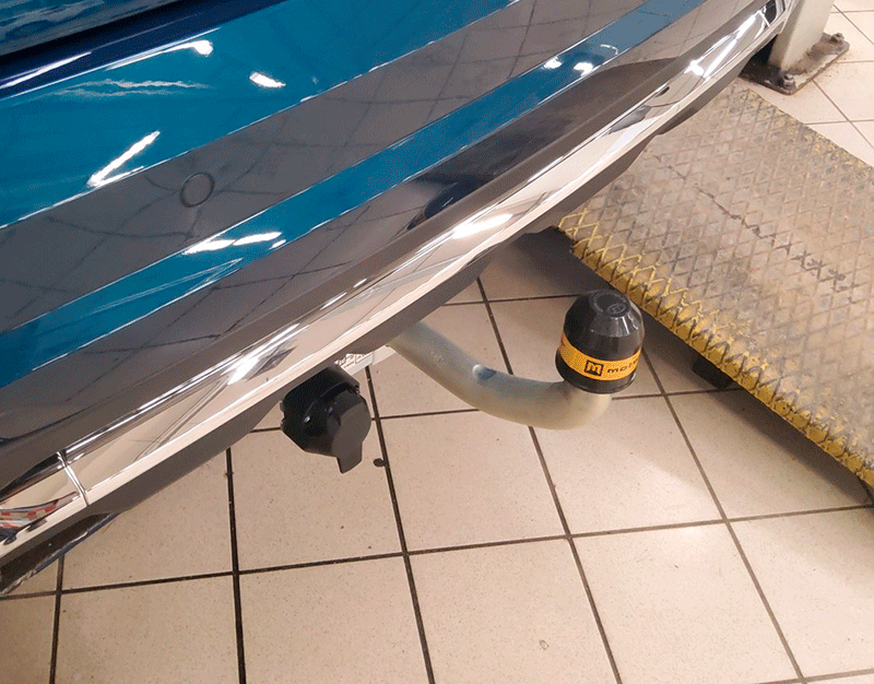 Фаркоп Мотодор для Geely Monjaro 2022-2026. Артикул 94206-A