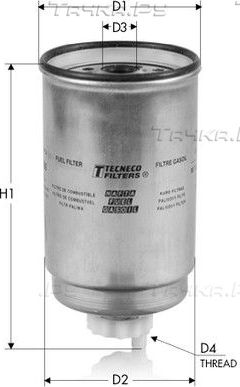 Топливный фильтр Tecneco Filters. Артикул GS0296
