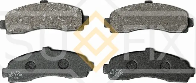 Колодки тормозные передние (Sufix). Артикул SX1710