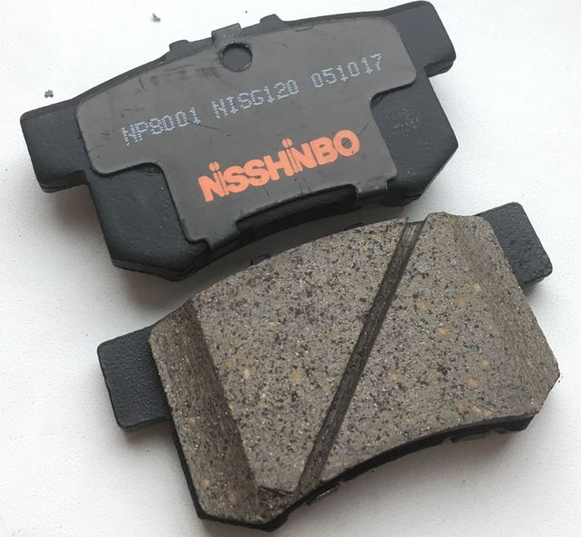 Тормозные колодки Nisshinbo. Артикул NP8001