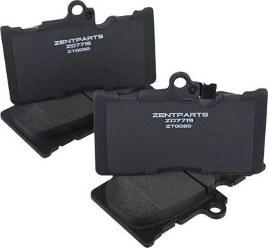 Тормозные колодки Zentparts. Артикул Z07719
