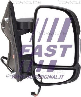 Зеркало боковое Fast правое для Citroen Jumper II 2006-2026. Артикул FT88265