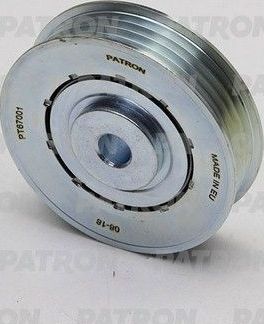 Направляющий (ведущий) ролик приводного поликлинового ремня Patron верхний для Daihatsu Sirion II (M3) 2005-2015. Артикул PT67001