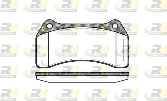 Тормозные колодки RoadHouse. Артикул 2895.00