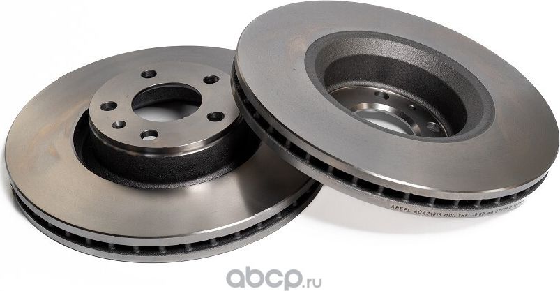 Диск тормозной передний (Absel). Артикул AU421015