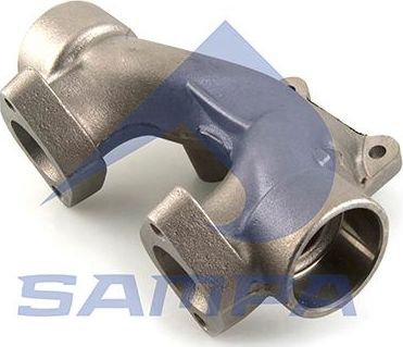Выпускной коллектор Sampa для Renault Kerax 1997-2026. Артикул 078.093