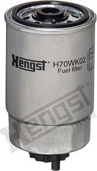 Топливный фильтр Hengst для Volvo 240 Series 1978-1993. Артикул H70WK02