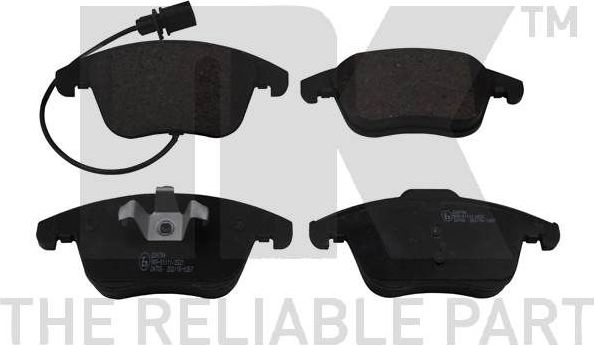 Тормозные колодки NK. Артикул 224794