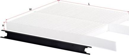 Салонный фильтр Sakura для Renault Master III 2010-2026. Артикул CA-25130-S