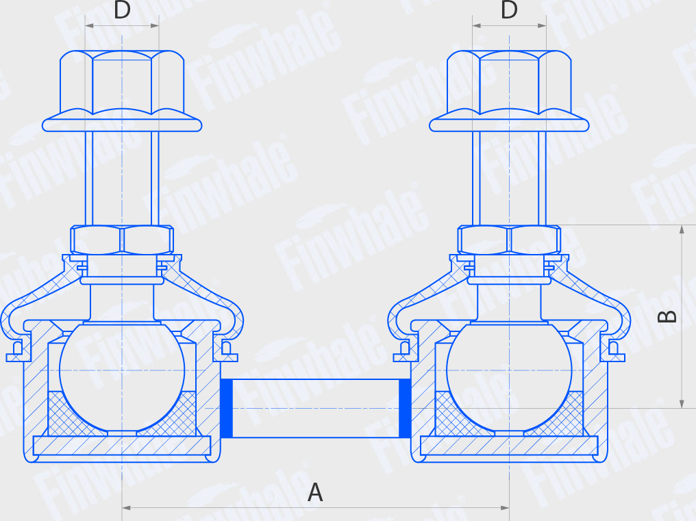 Стойка (тяга) стабилизатора Finwhale. Артикул SL627