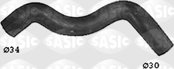 Патрубок радиатора (системы охлаждения) Sasic. Артикул SWH4184