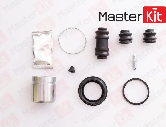 Ремкомплект тормозного суппорта + поршень | зад | (Master KIT). Артикул 77A1701