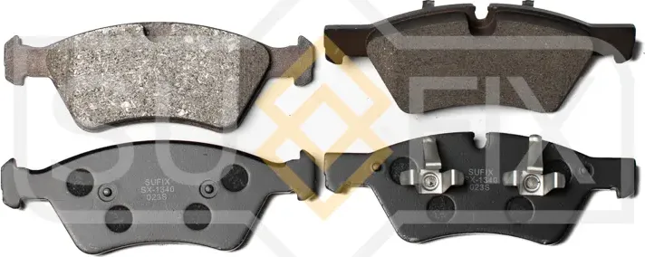 Колодки тормозные передние (Sufix). Артикул SX1340