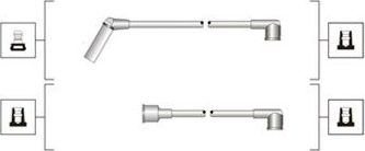Высоковольтные провода (провода зажигания) (комплект) Magneti Marelli. Артикул 941319170091