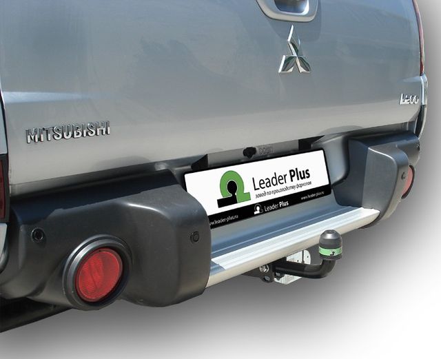 Фаркоп Лидер-плюс для Mitsubishi L200 IV 1й рестайлинг удлиненный 2013-2015. Артикул M116-A