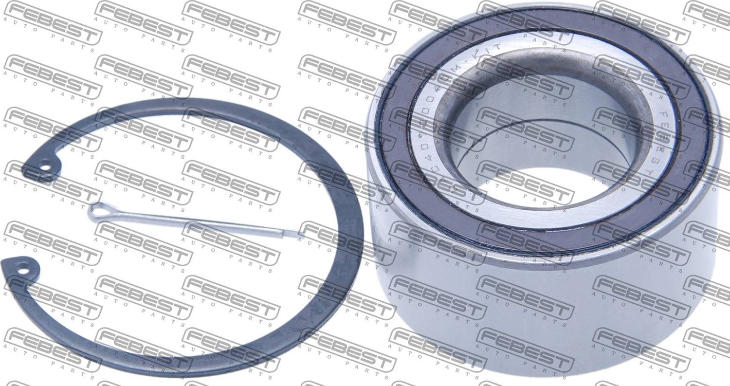 Ступичный подшипник (комплект) Febest. Артикул DAC40780040M-KIT