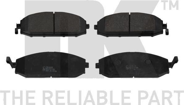 Тормозные колодки NK. Артикул 222255