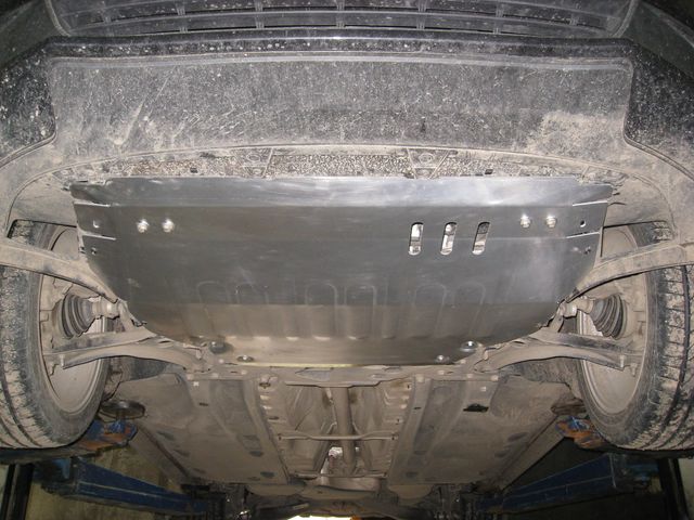 Защита Alfeco для картера и КПП Volkswagen Jetta VI 2010-2018. Артикул ALF.26.32