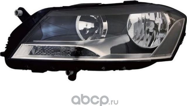 Фара левая VOLKSWAGEN PASSAT 2010- ELECTRIC W/MOTOR (TYC). Артикул 20C516052B