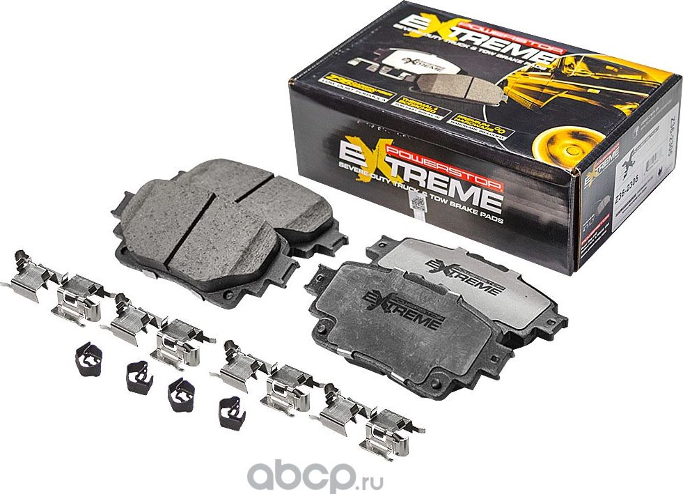Задние керамические колодки Extreme Truck & Tow Z36 PowerStop 36-2305. Артикул 362305
