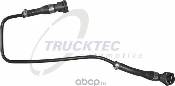 Патрубок радиатора (системы охлаждения) Trucktec Automotive. Артикул 08.10.116