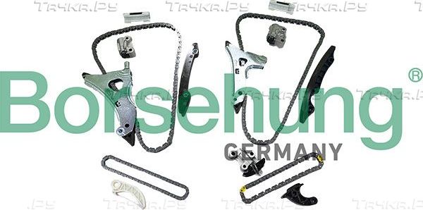 Цепь ГРМ Borsehung для Mercedes-Benz E-Класс III (W211, S211) 2005-2009. Артикул B12988