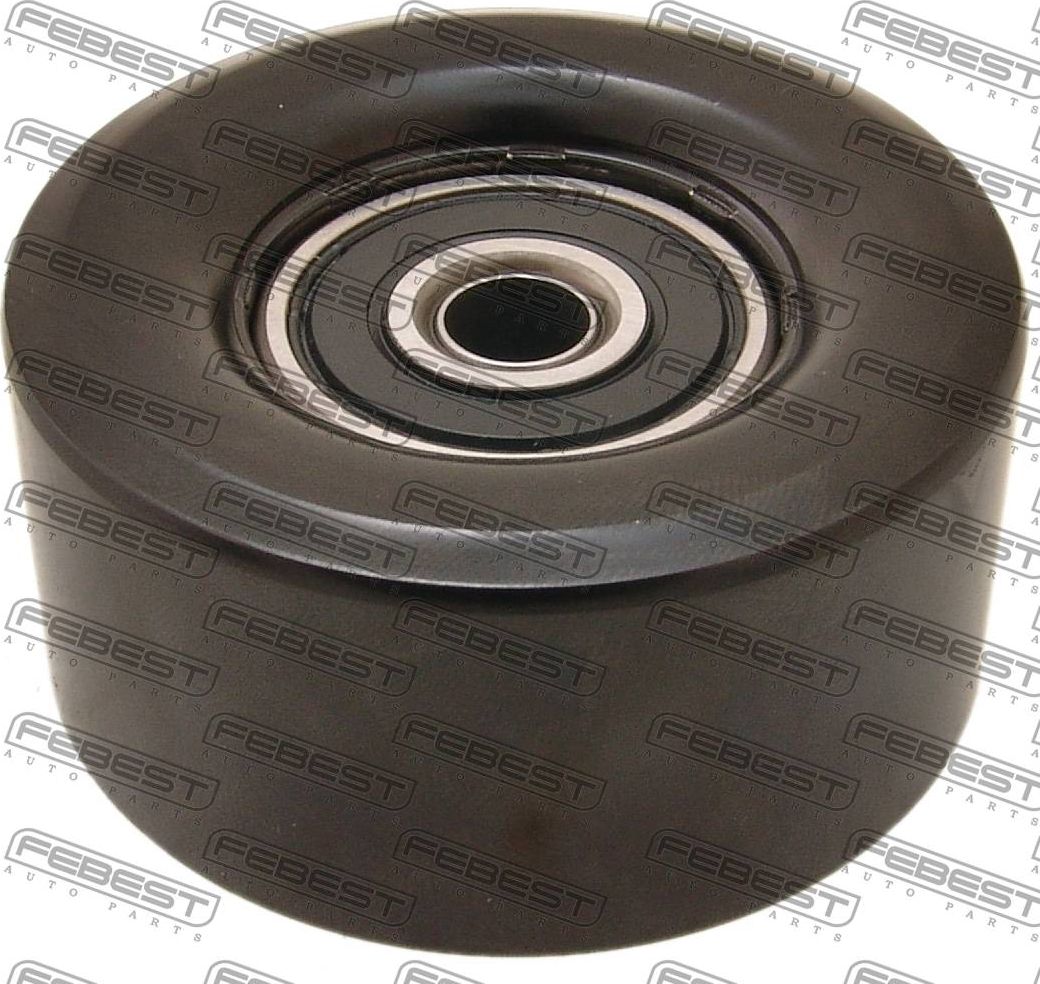 Натяжной ролик (натяжитель) приводного поликлинового ремня Febest. Артикул 0287-J10