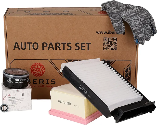 К-Т ФИЛЬТРОВ LARGUS, LOGAN 1 (1.6 K4M), DUSTER (1.6 K4M, 2.0 F4R 135Л.С), IB774004, IB771059, IB772008 (Iberis). Артикул IB770001KIT
