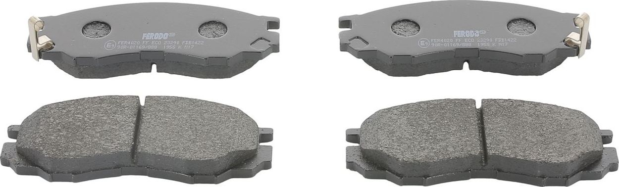 Тормозные колодки Ferodo Premier Eco Friction. Артикул FDB1422