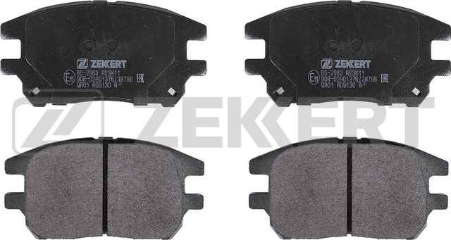 Тормозные колодки Zekkert. Артикул BS-2963