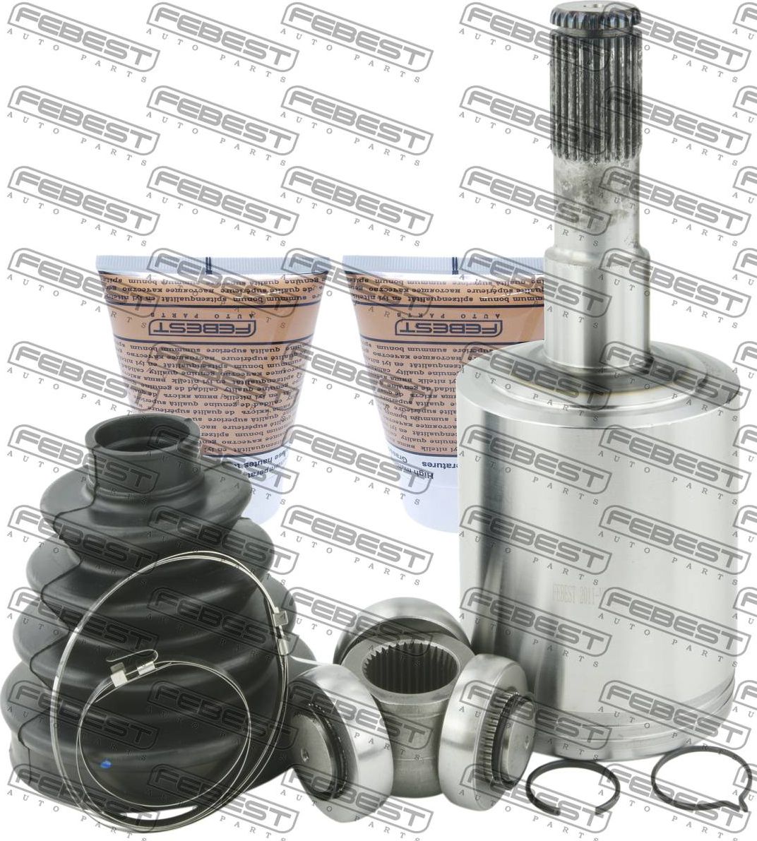 Шрус внутренний (граната) Febest передний левый для Jeep Cherokee III (KJ) 2008-2008. Артикул 2011-NITLH