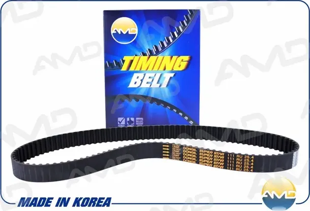 Ремень ГРМ 24312-23002/ (111RU25.4) (AMD). Артикул AMDBL222