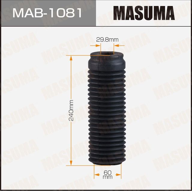 Пыльник амортизатора передн (MAB-1081) MASUMA. Артикул MAB1081