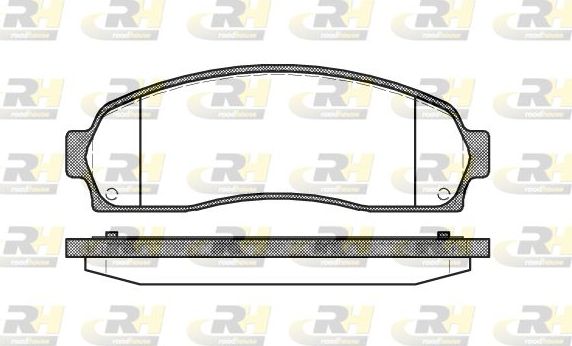 Тормозные колодки RoadHouse передние для Ford Explorer II 1994-2002. Артикул 2805.00