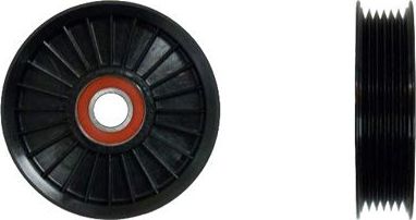 Направляющий (ведущий) ролик приводного поликлинового ремня Denckermann (полимерный материал). Артикул P350001