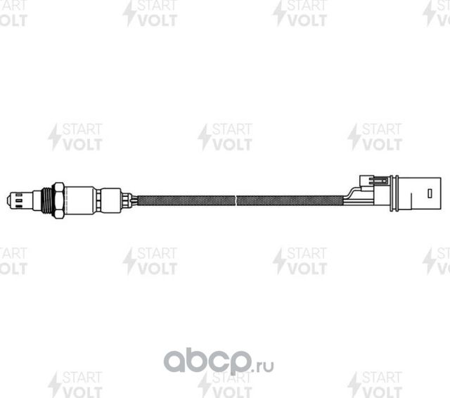 Лямбда-зонд (кислородный датчик) StartVOLT для Skoda Octavia A7 2012-2019. Артикул VS-OS 1939
