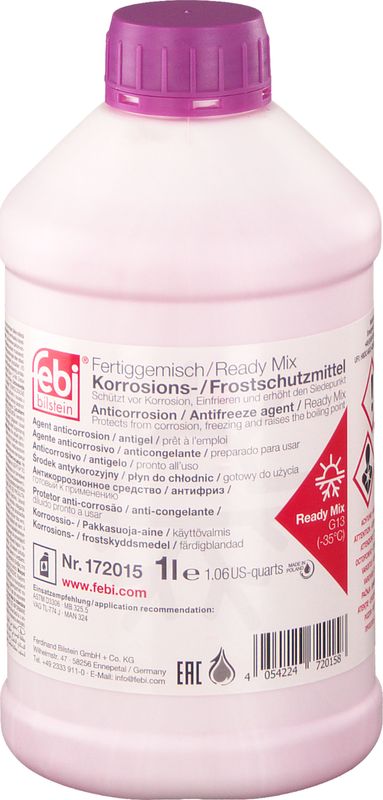 Антифриз Febi Bilstein для Skoda Karoq I 2017-2026. Артикул 172017