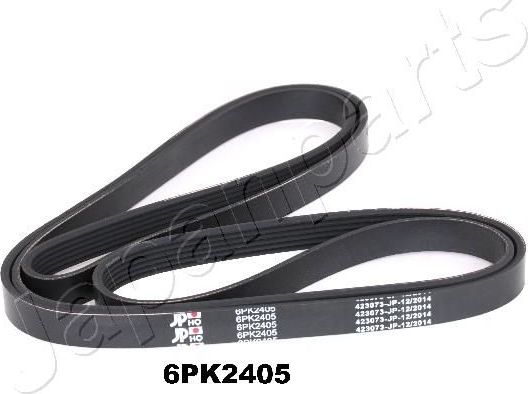 Приводной ремень поликлиновой Japanparts. Артикул DV-6PK2405
