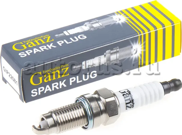 GIP22081_Свеча зажигания (7563) AD TT VW T4 3.2 V6 TOUAREG GANZ GIP22081 Ganz. Артикул GIP22081