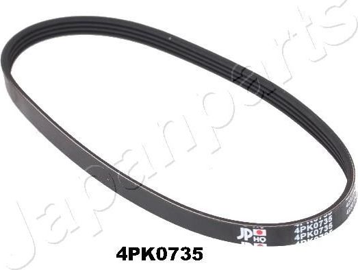 Приводной ремень поликлиновой Japanparts. Артикул DV-4PK0735