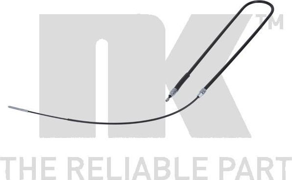 Трос ручника (тросик ручного тормоза) NK. Артикул 901529