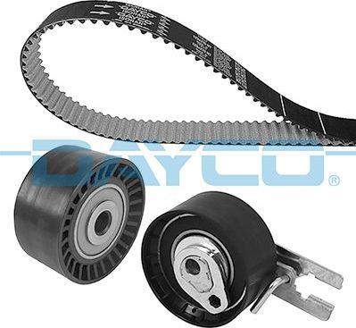 Ремень ГРМ с роликами (комплект) Dayco. Артикул KTB857